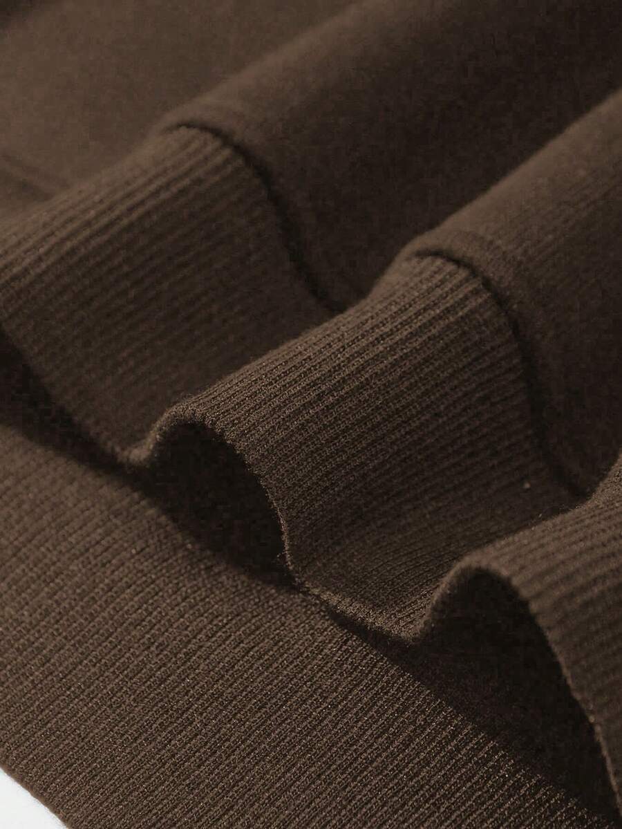 Men's Skull Cross Print Pocket Hoodie