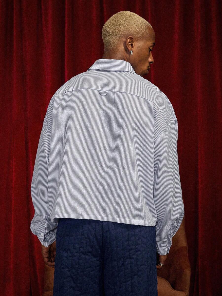 Men's Casual Long Sleeve Printed Shirt