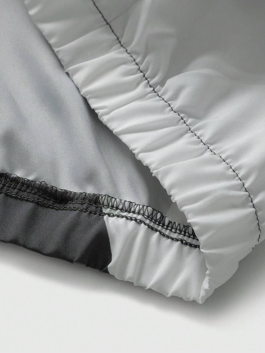 Unisex Motorcycle Graphic Print Long Sleeve Jacket