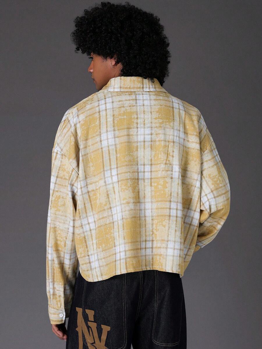 Men's Casual Long Sleeve Printed Shirt