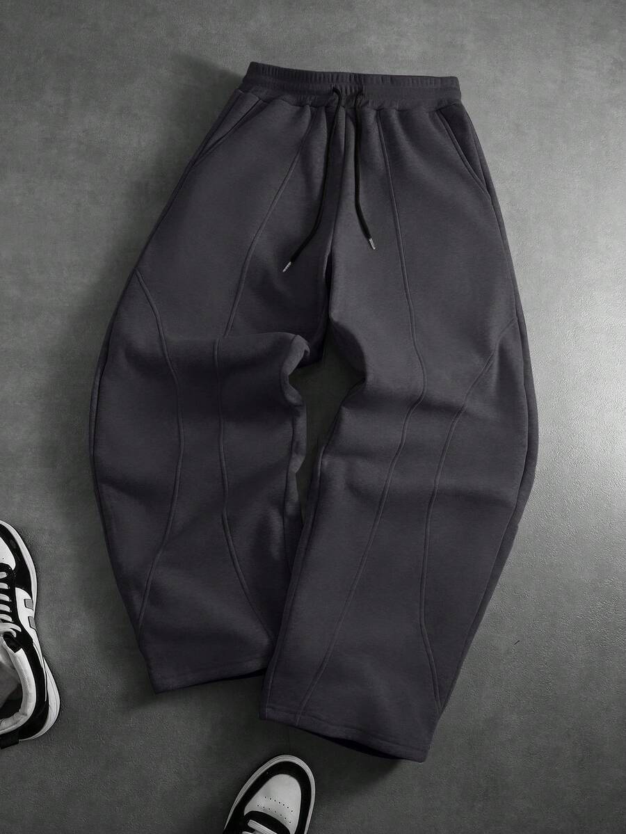 Men's Solid Color Casual Sweatpants