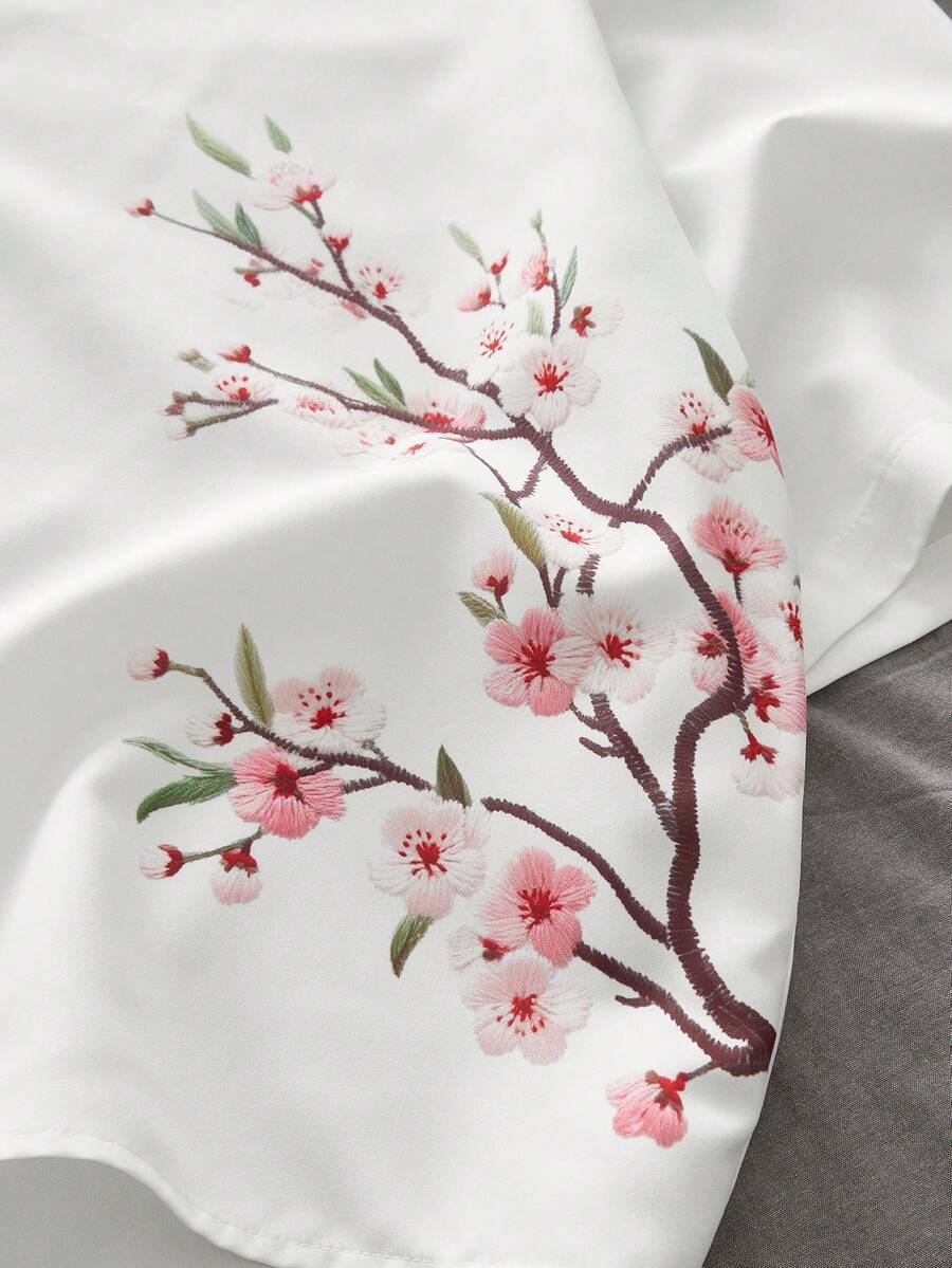 Men's Plaid Woven Short Sleeve Cropped Shirt