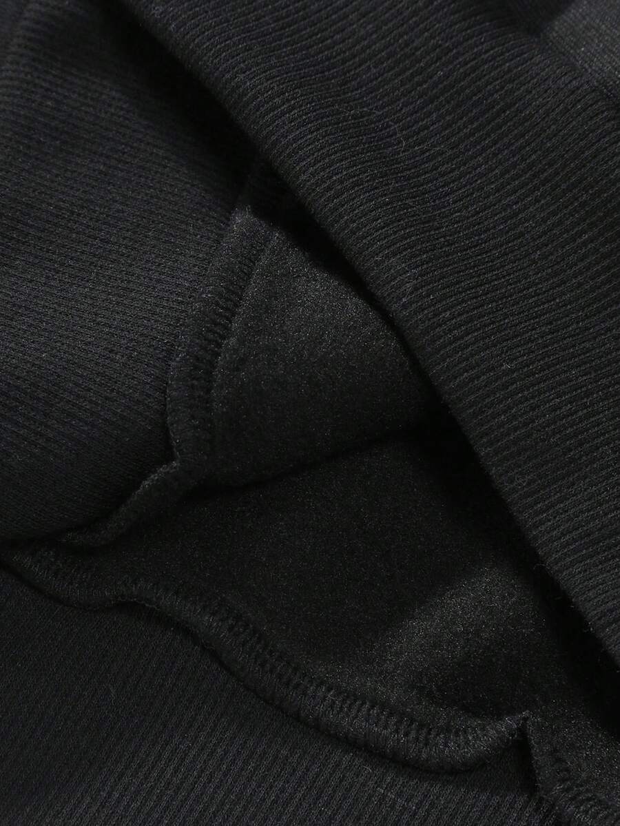 Embroidered Hoodie Wide Leg Sweatpants Set