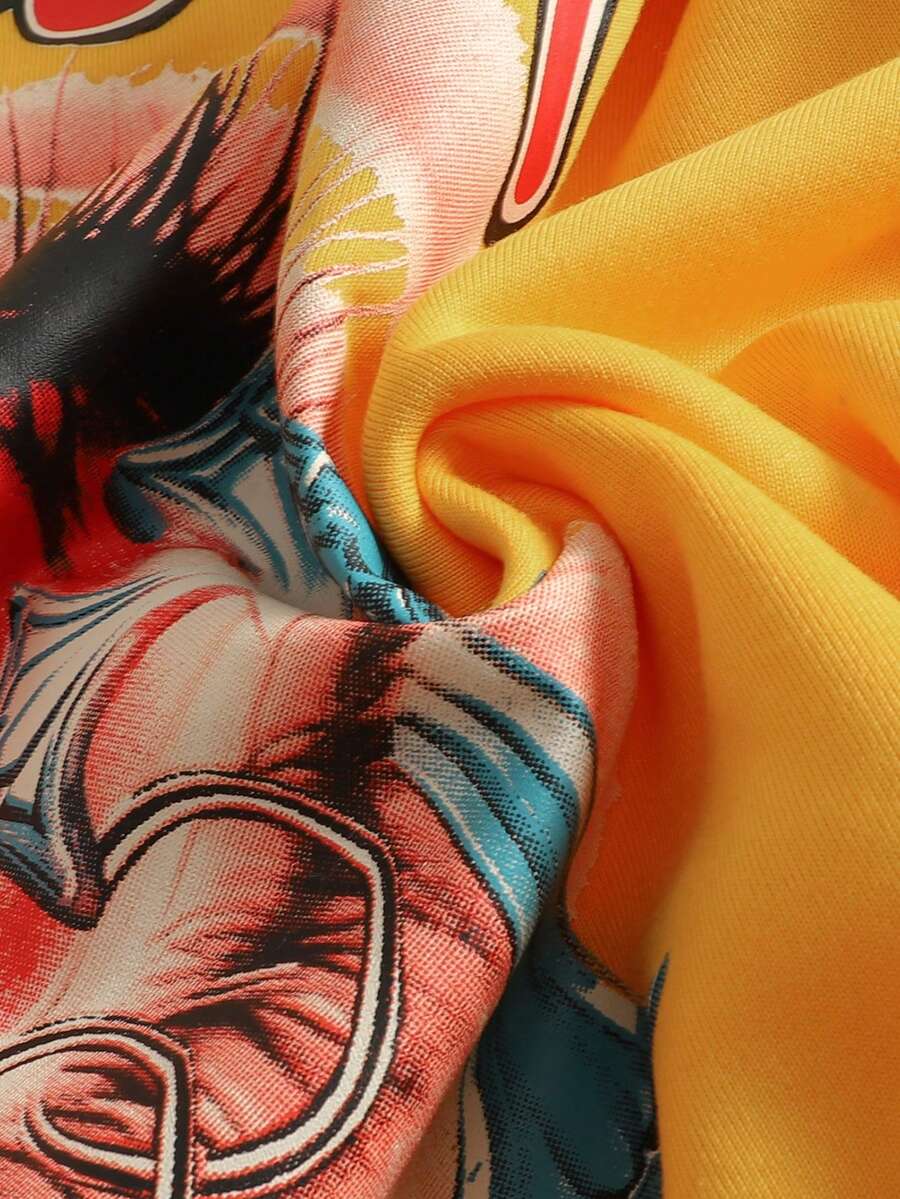 Eye Print Hoodie And Sweatpants Set