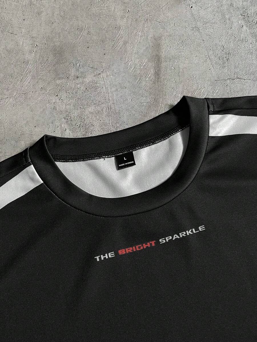 Leopard Patchwork T-Shirt And Pants Set