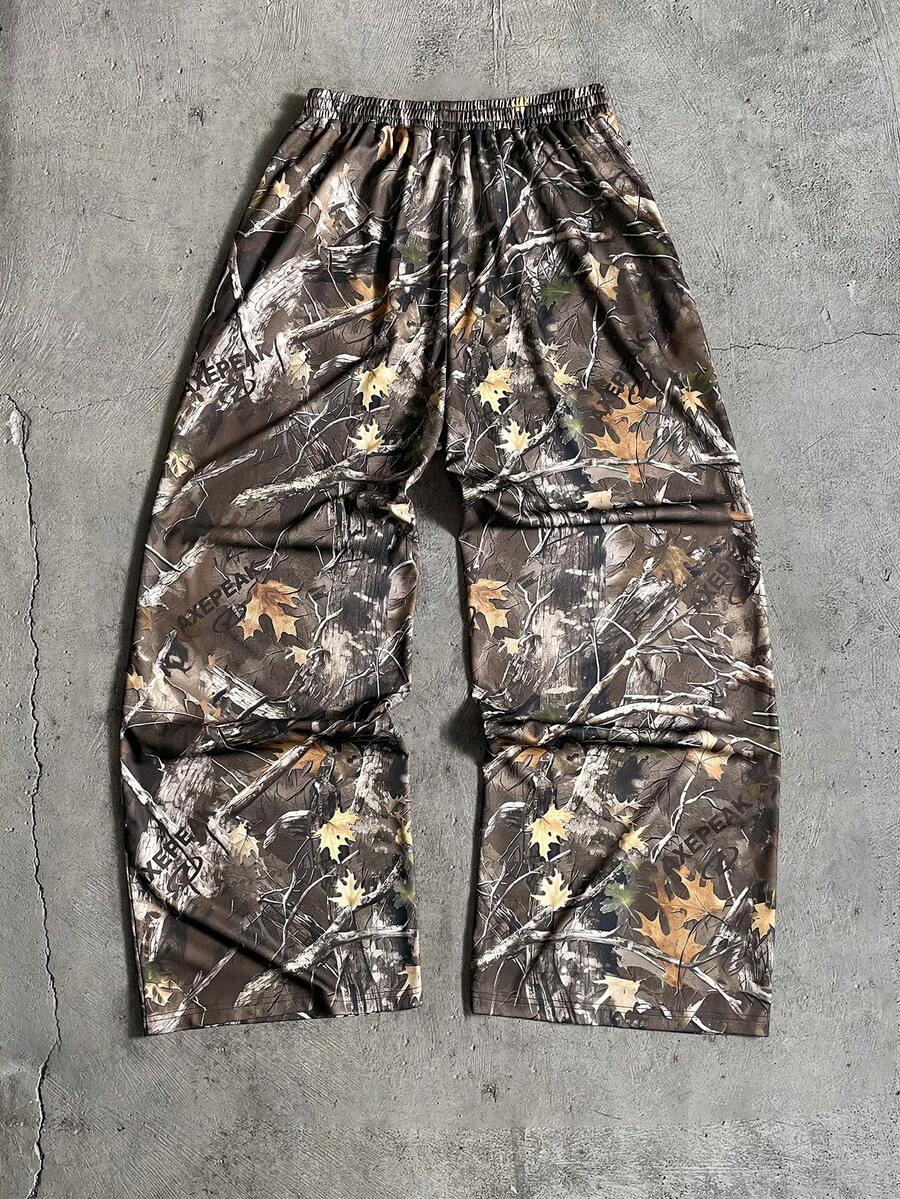 Leopard Patchwork T-Shirt And Pants Set