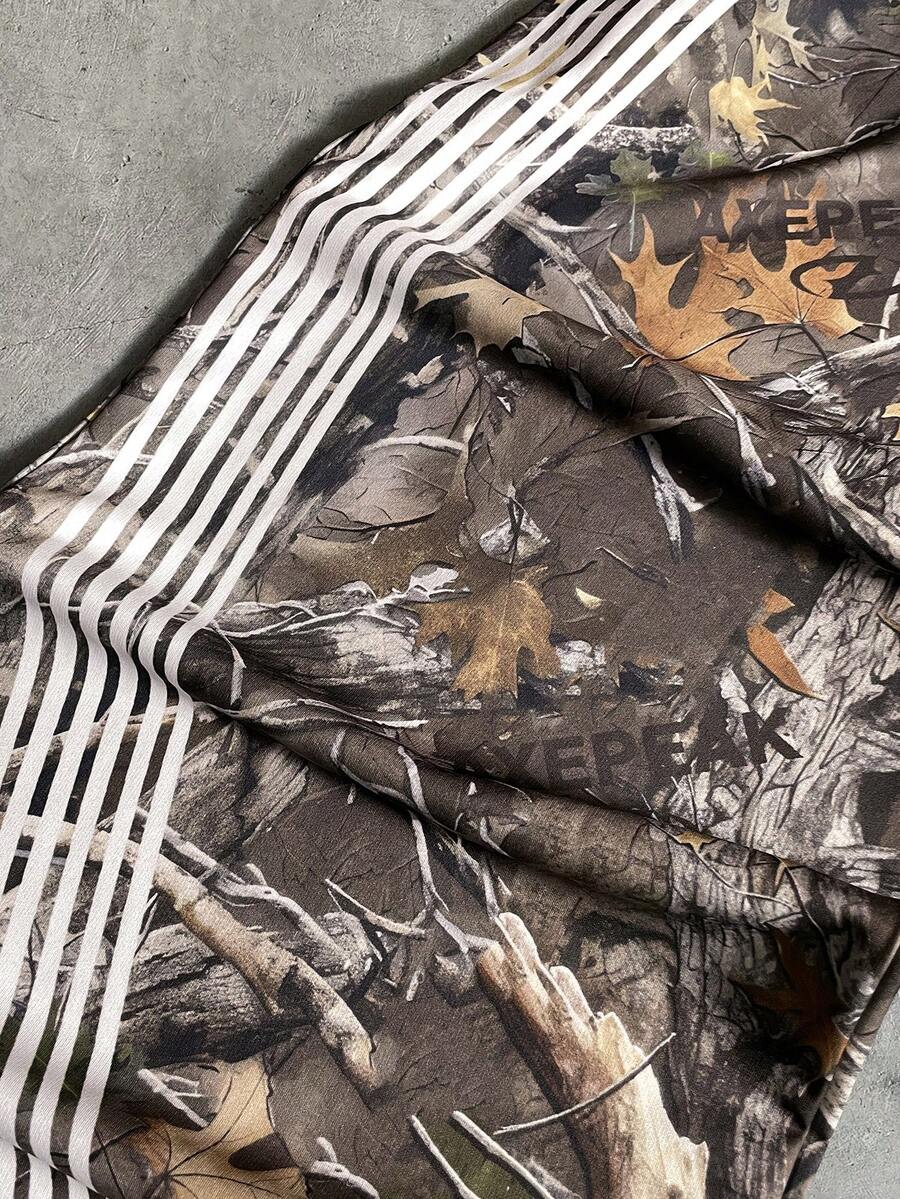 Leopard Patchwork T-Shirt And Pants Set