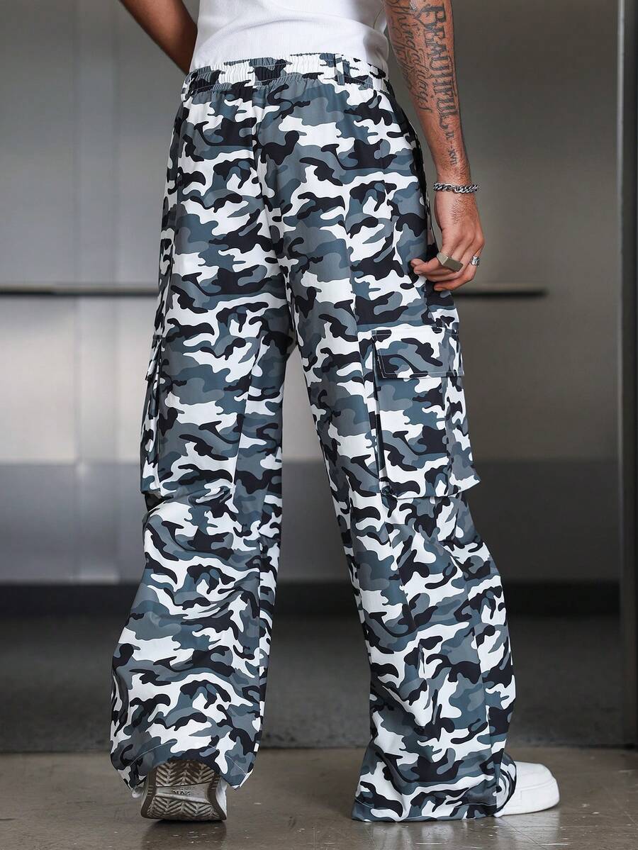 Men's Casual Loose Cargo Pants
