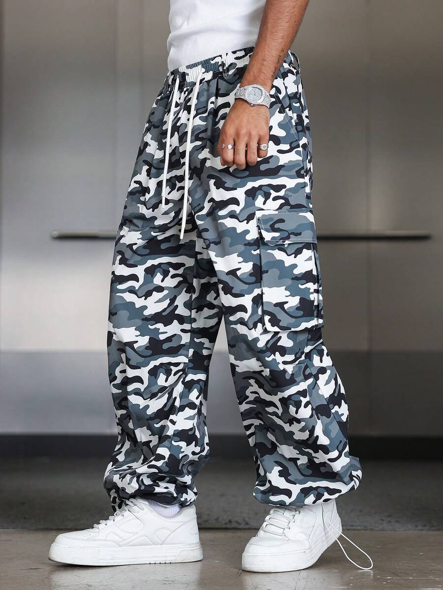 Men's Casual Loose Cargo Pants