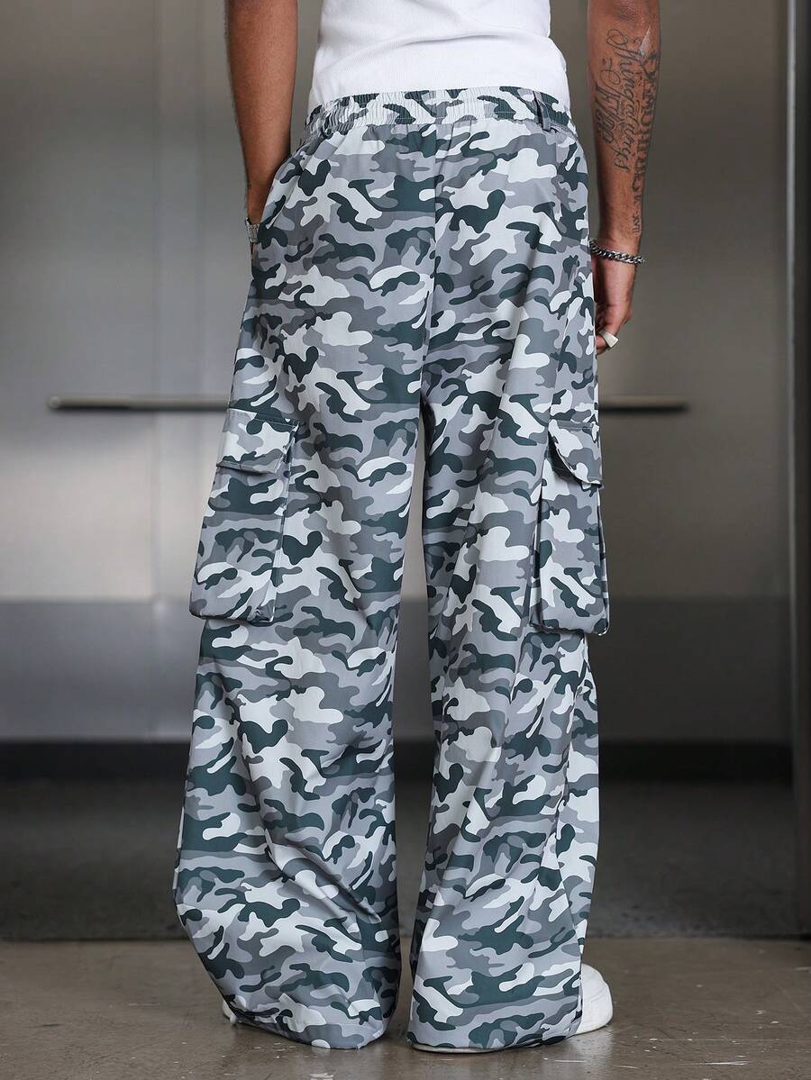 Men's Casual Loose Cargo Pants