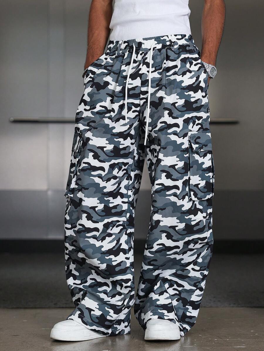 Men's Casual Loose Cargo Pants