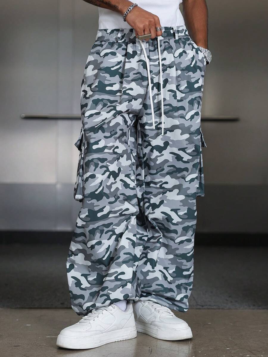 Men's Casual Loose Cargo Pants
