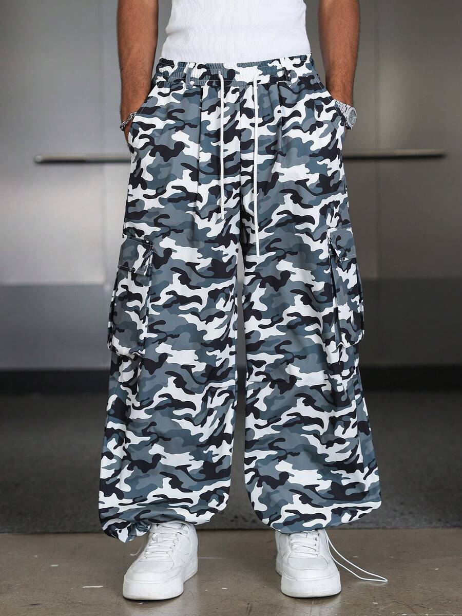 Men's Casual Loose Cargo Pants