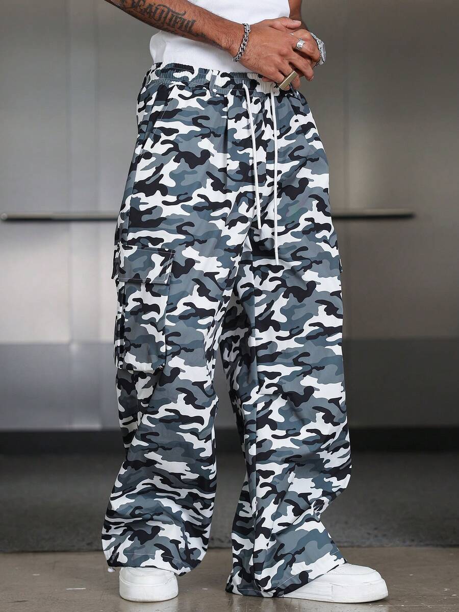 Men's Casual Loose Cargo Pants