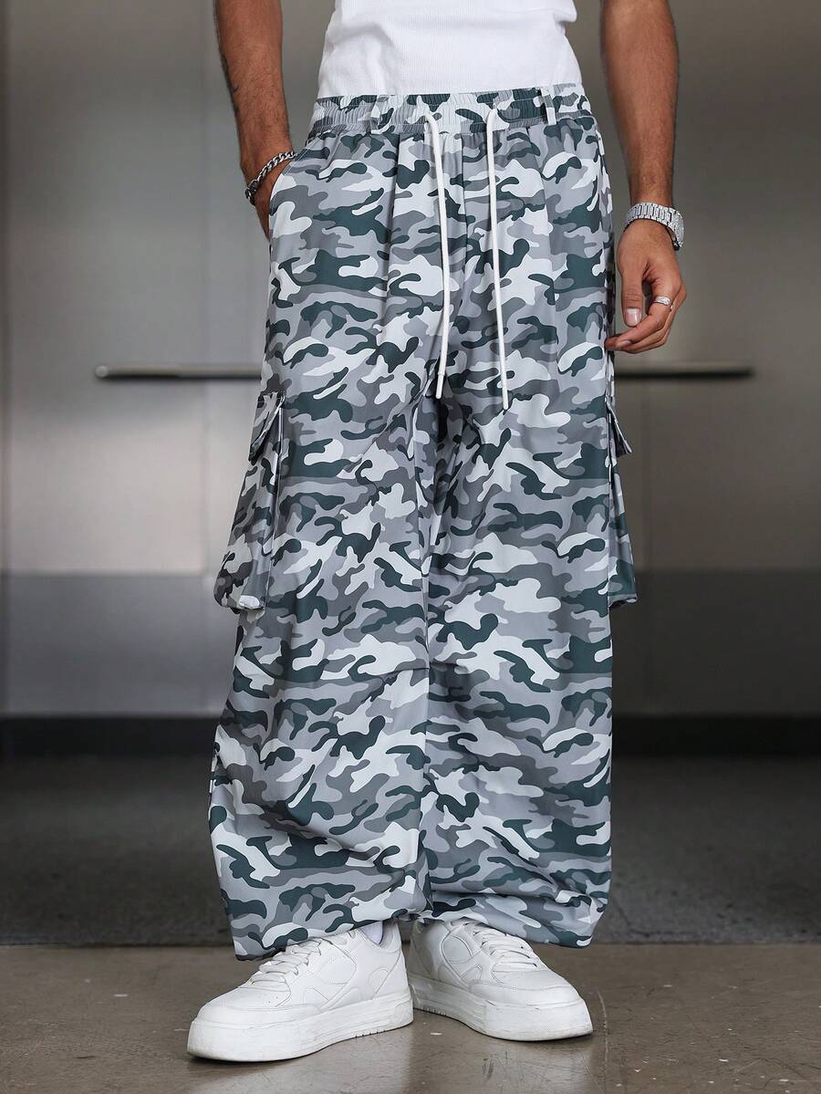 Men's Casual Loose Cargo Pants