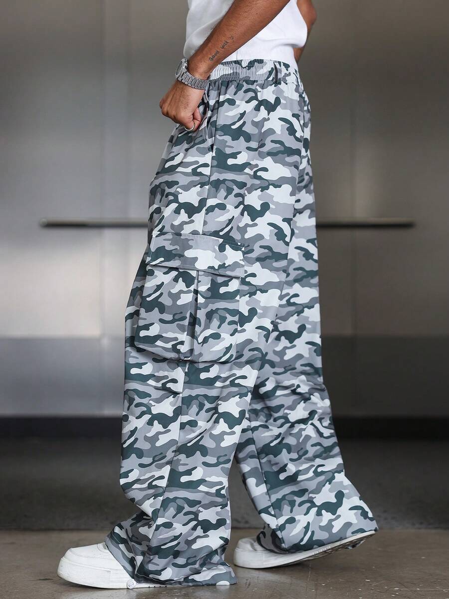 Men's Casual Loose Cargo Pants