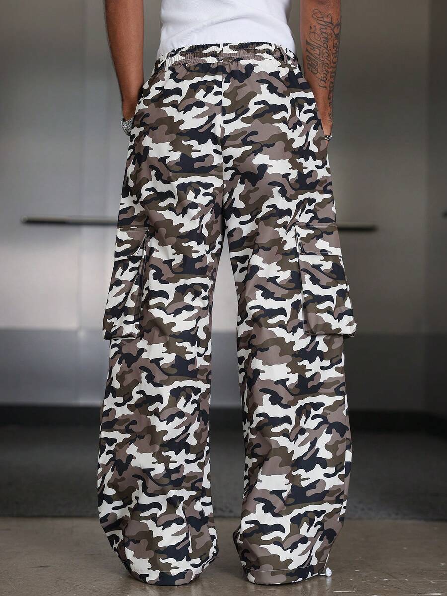 Men's Casual Loose Cargo Pants