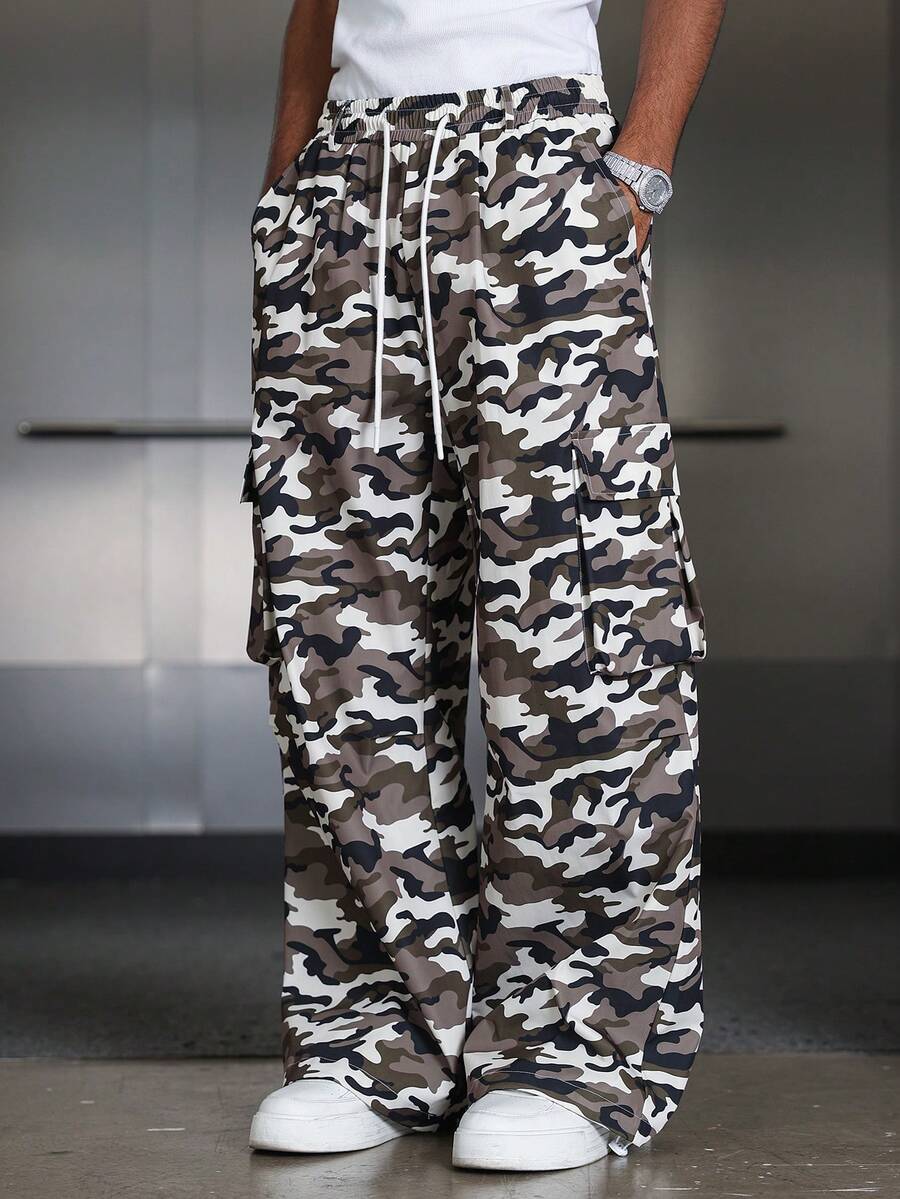 Men's Casual Loose Cargo Pants