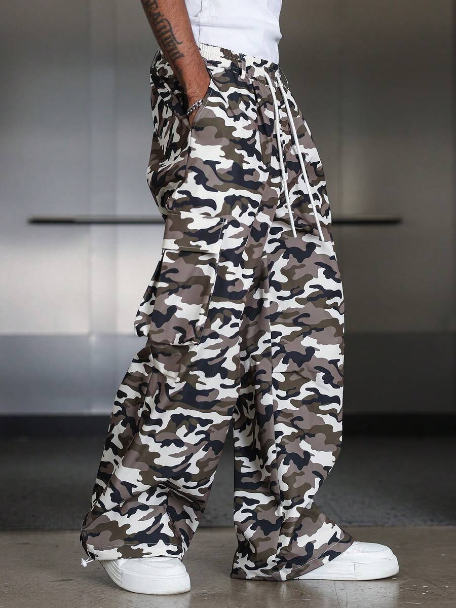 Men's Casual Loose Cargo Pants