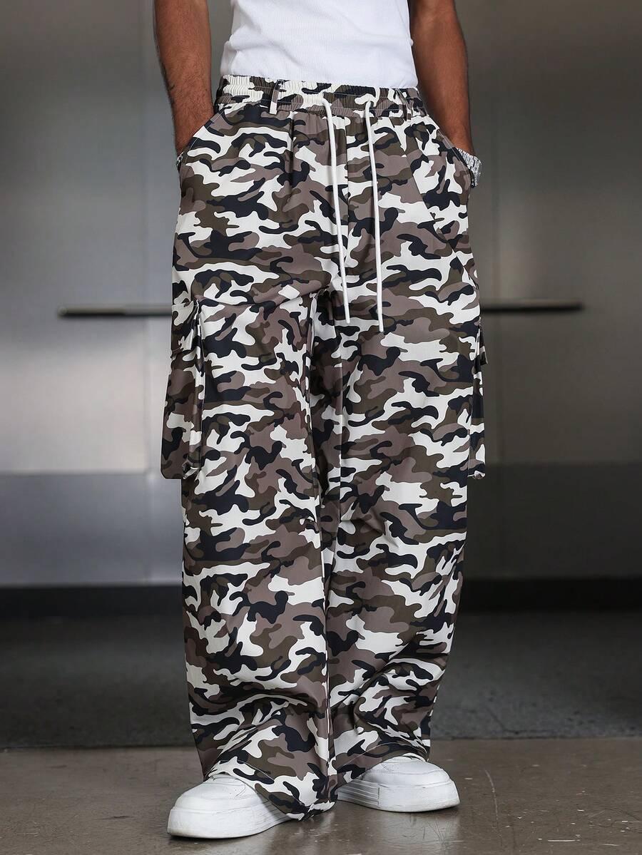Men's Casual Loose Cargo Pants