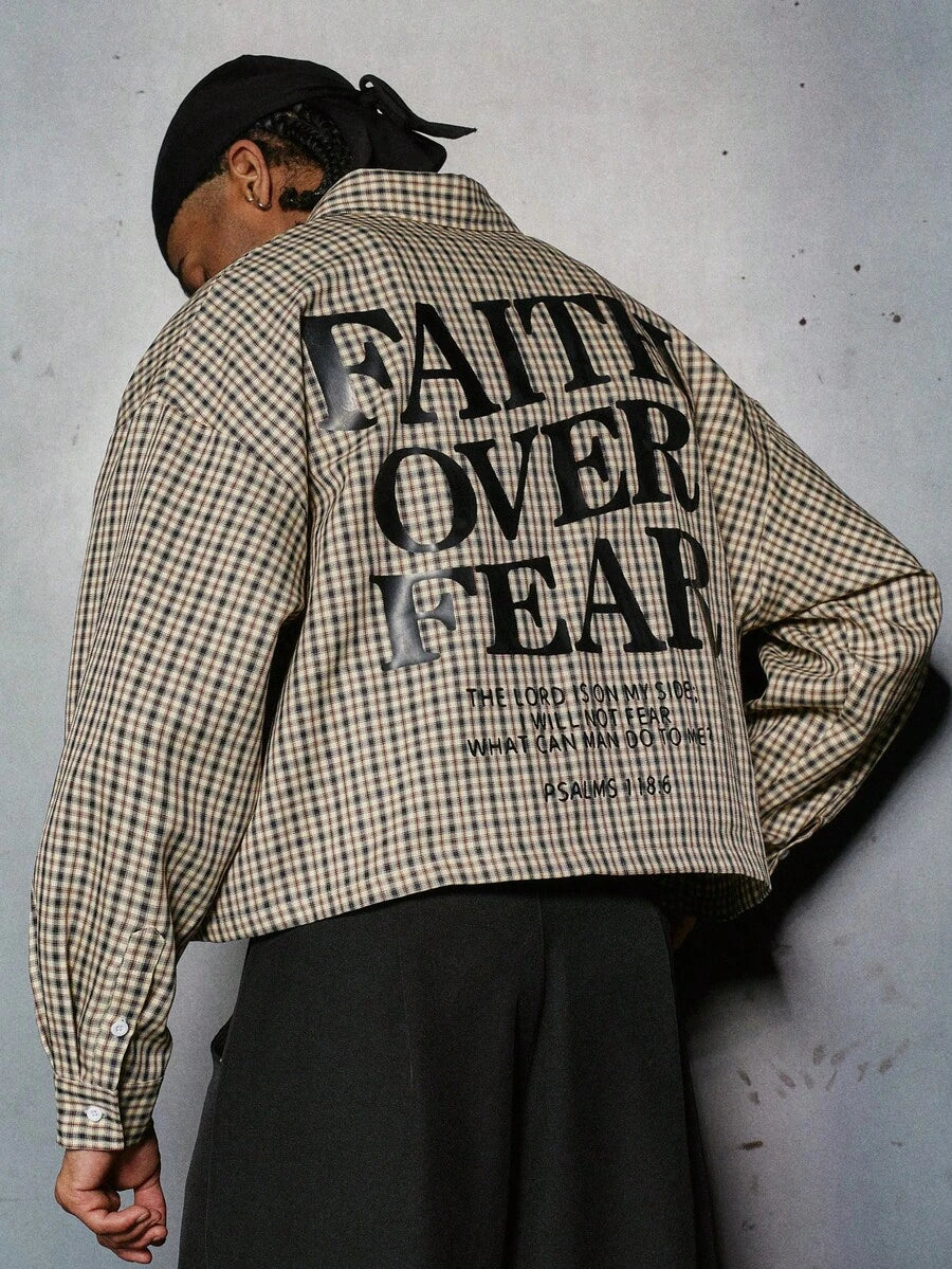 Men's Casual Long Sleeve Printed Shirt