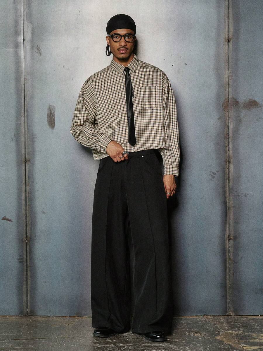 Men's Casual Long Sleeve Printed Shirt