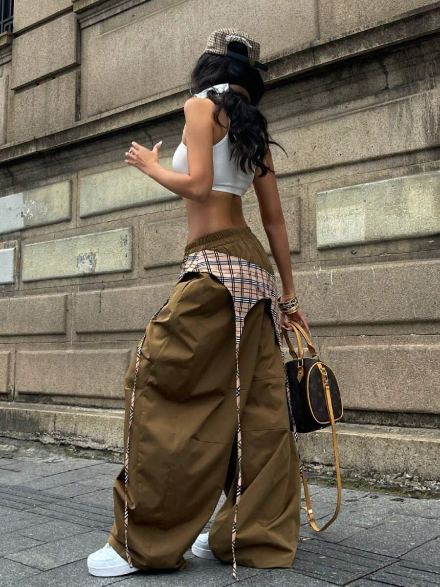 Women's Casual Parachute Pants