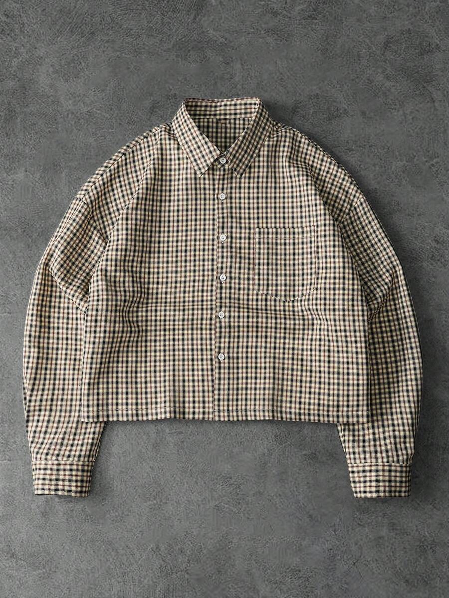 Men's Casual Long Sleeve Printed Shirt