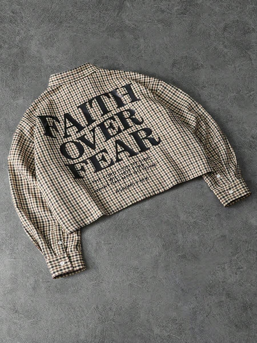 Men's Casual Long Sleeve Printed Shirt