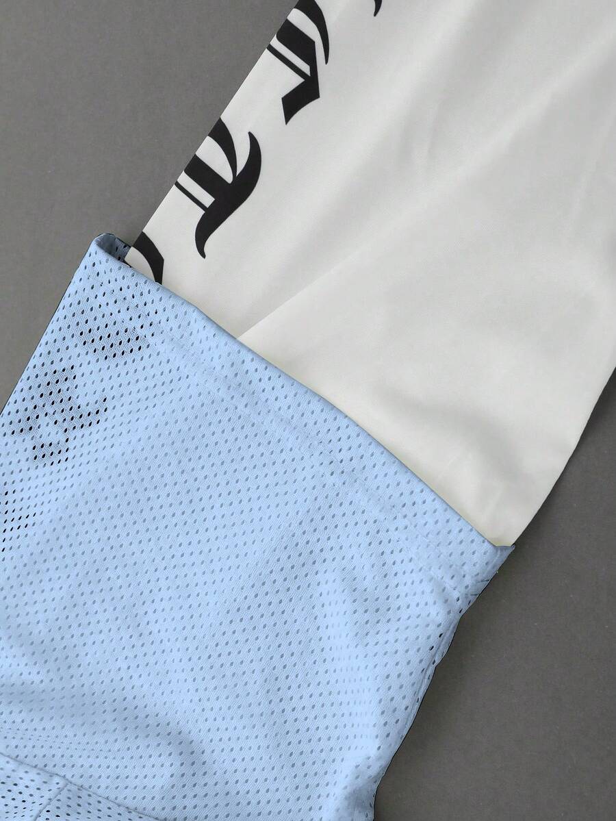 Men's Striped Long Sleeve Casual Polo Shirt