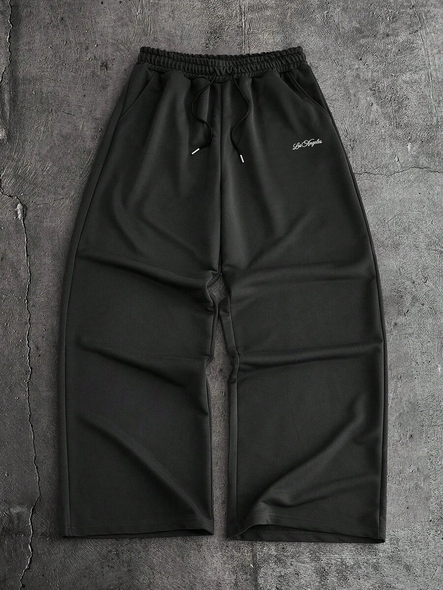 Leopard Patchwork T-Shirt And Pants Set