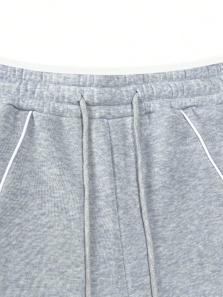 Men's Elastic Waist Strap-Divider Casual Sweatpants