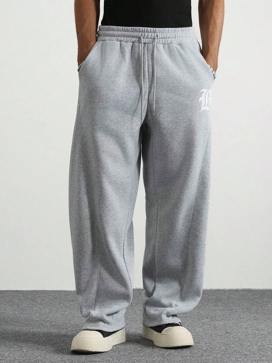 Men's Solid Color Casual Sweatpants