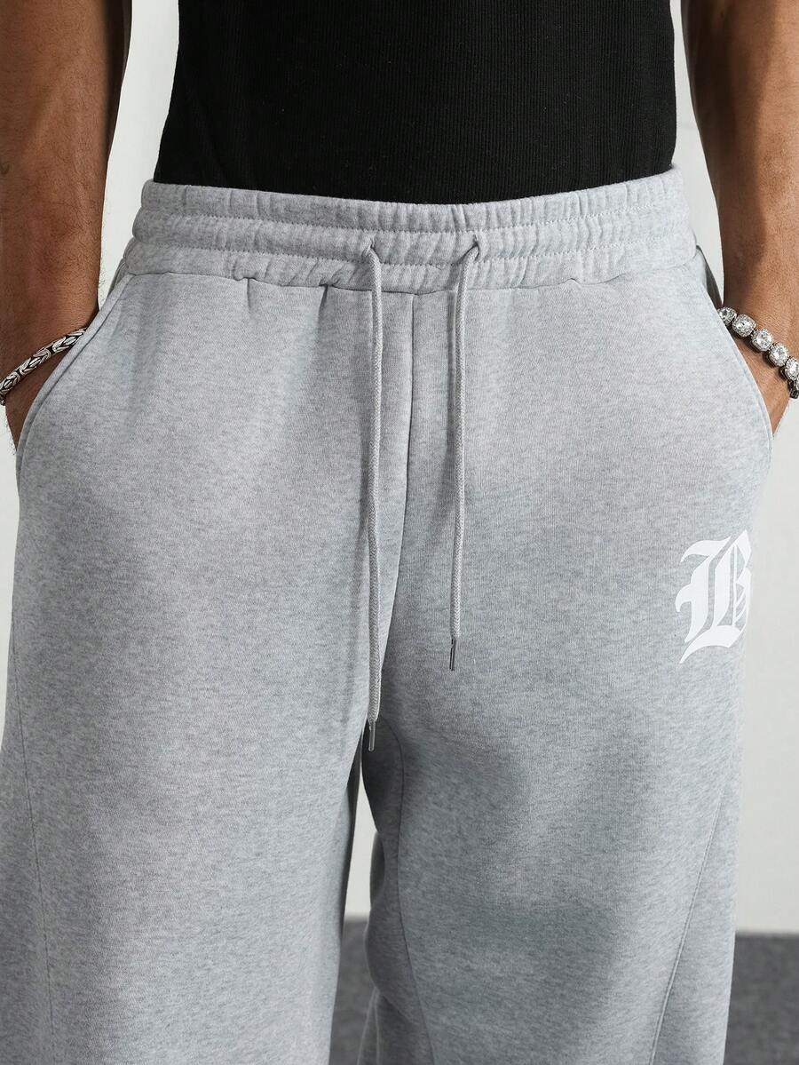 Men's Solid Color Casual Sweatpants