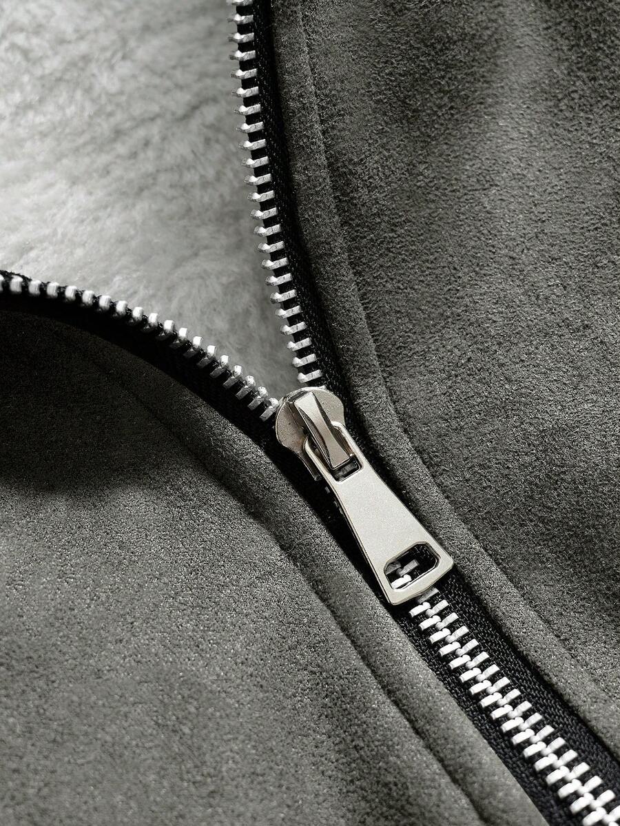 Men's Thermal Lined Turndown Collar Jacket