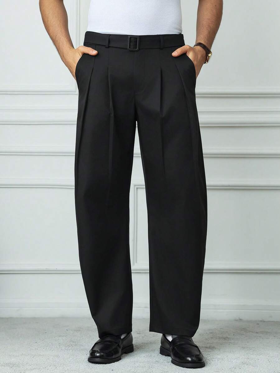 Men's Casual High-Quality Relaxed Fit Trousers