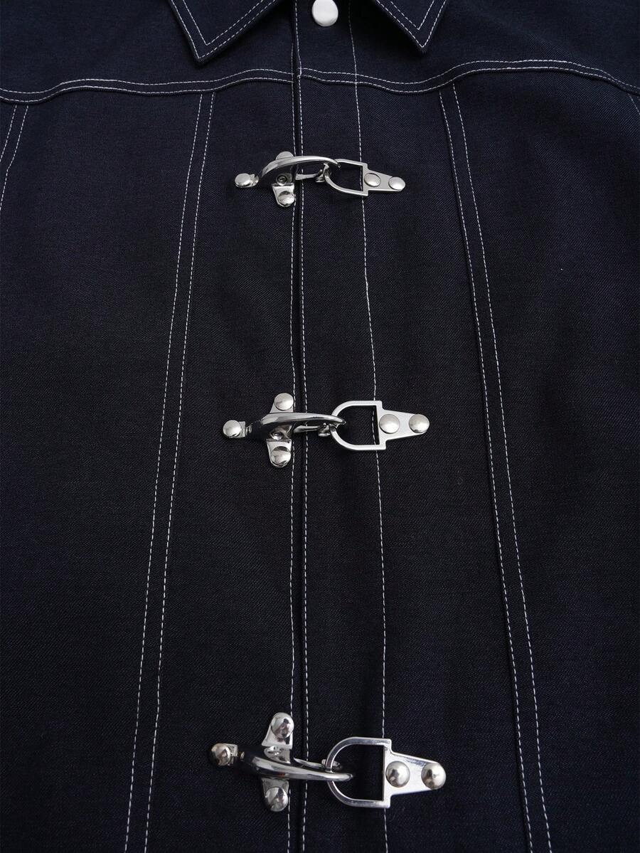 Men Woven Zip Up Jacket