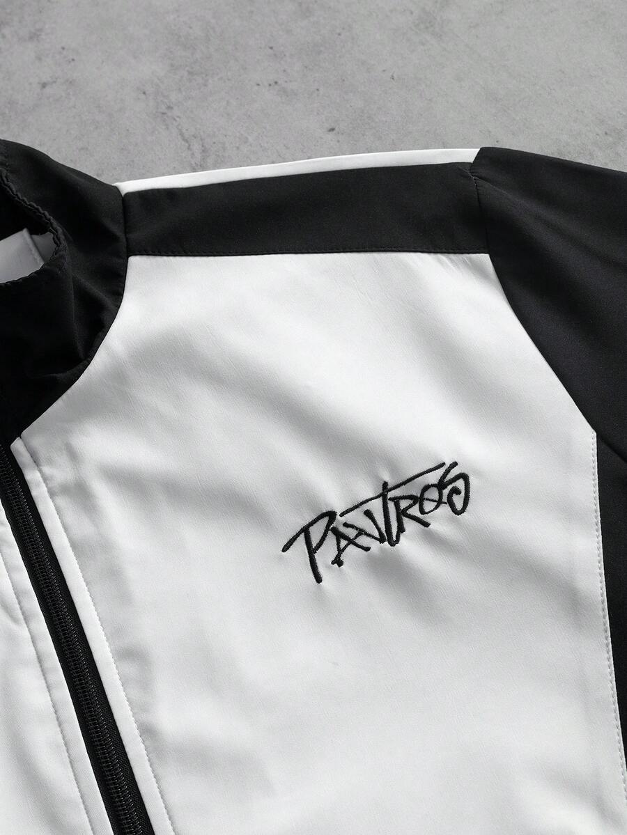 Men's Street Fashion Zip-Up Jacket