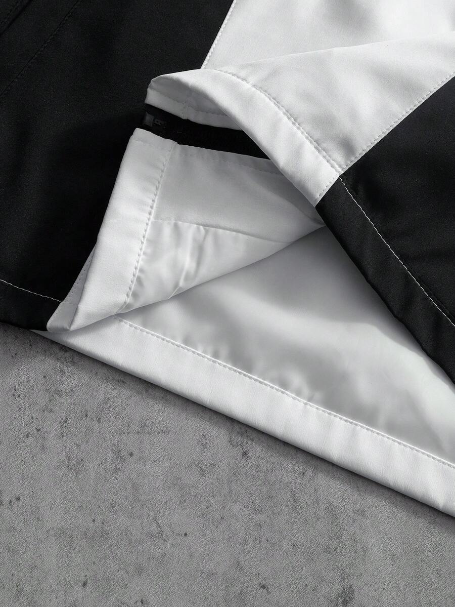 Men's Street Fashion Zip-Up Jacket