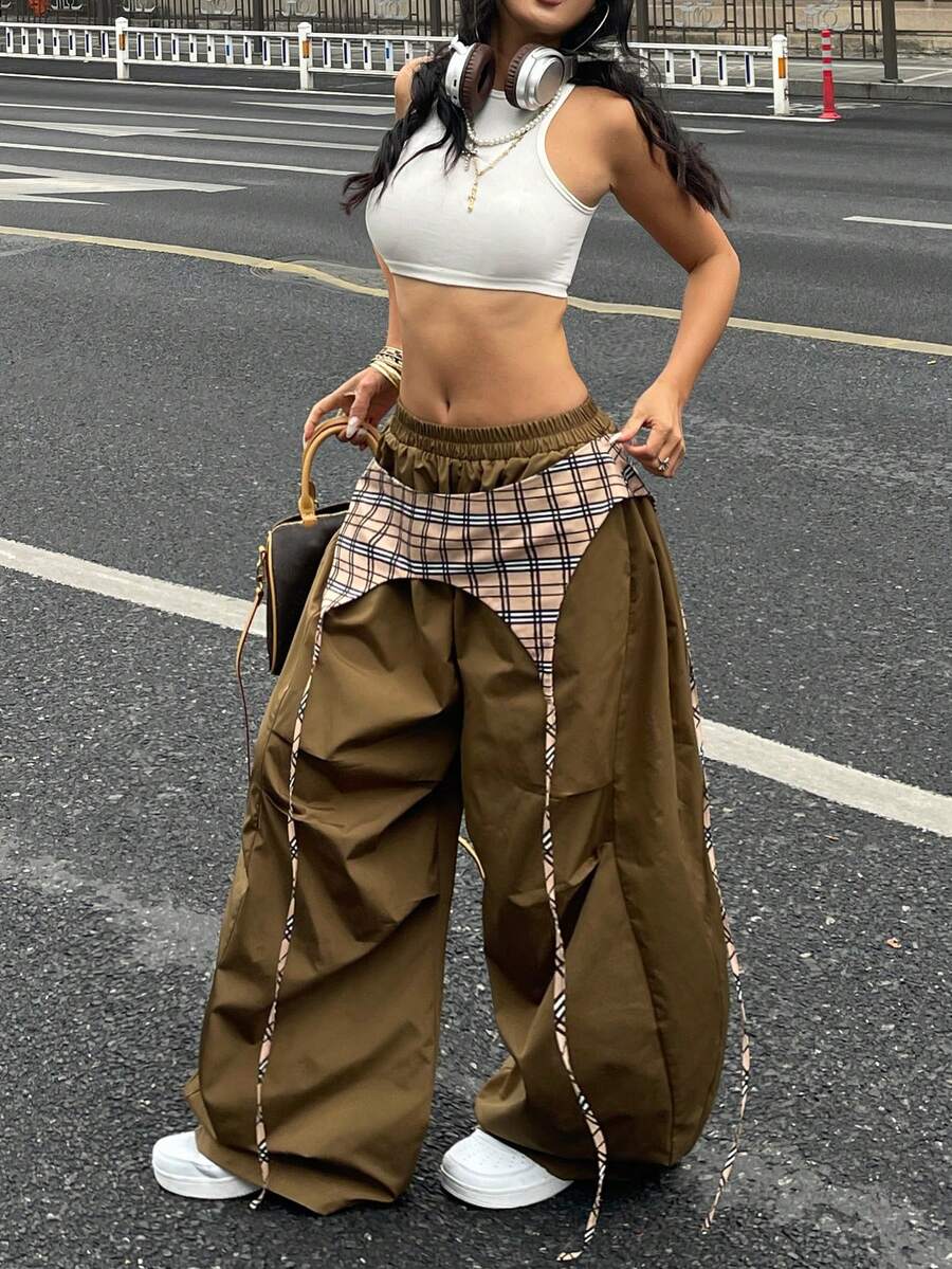 Women's Casual Parachute Pants
