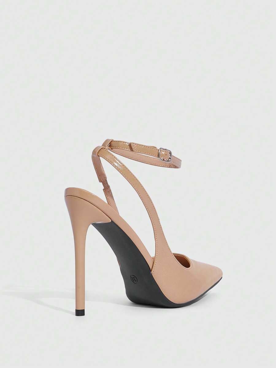 Women's Brown Leopard Print Stiletto High Heel Pumps