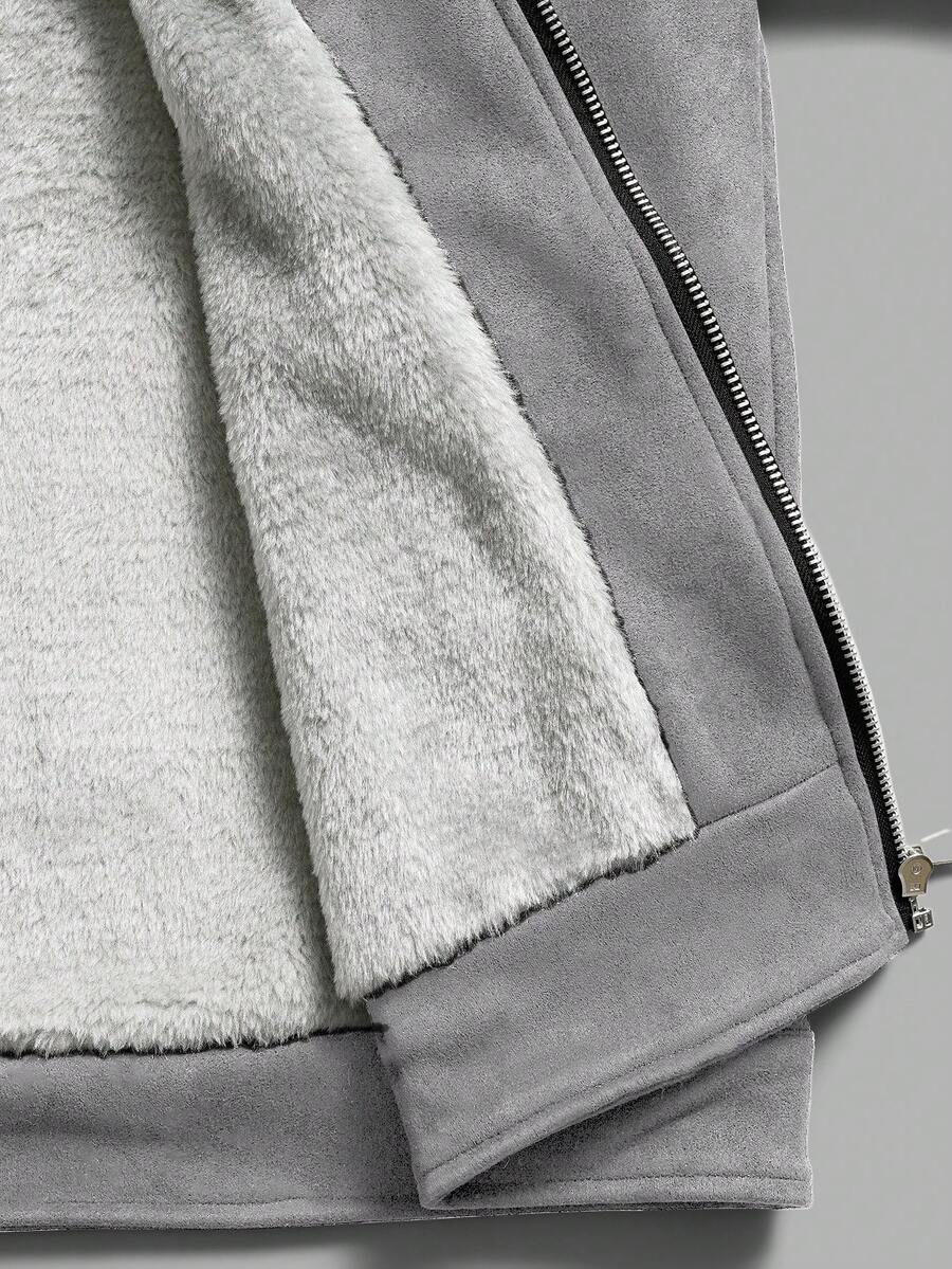 Men's Thermal Lined Turndown Collar Jacket
