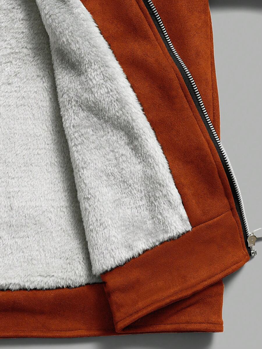Men's Thermal Lined Turndown Collar Jacket