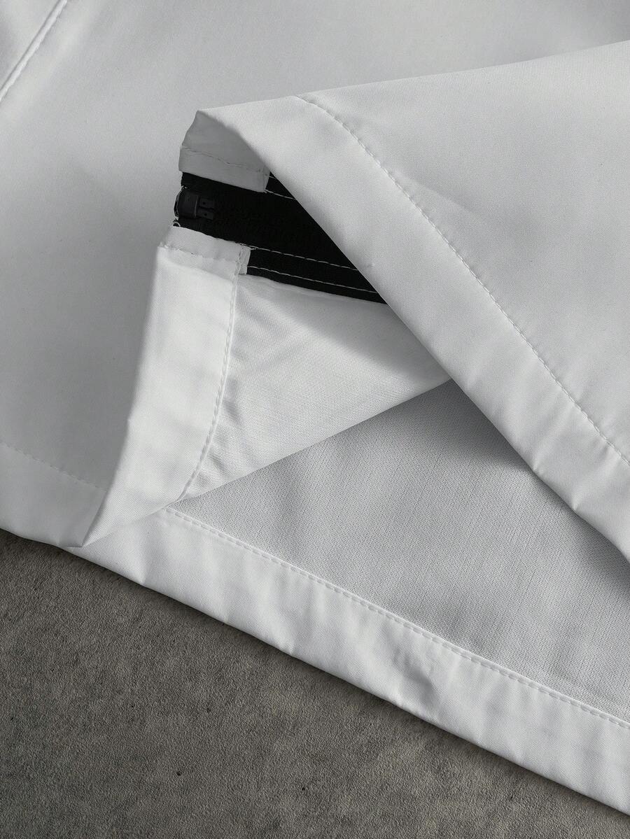 Men's Street Fashion Zip-Up Jacket