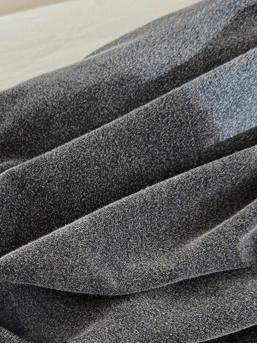 Women's Striped Knitted Wide-Leg Sweatpants