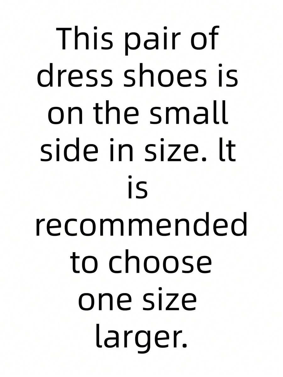 Men's Pointed Toe Business Casual Derby Shoes