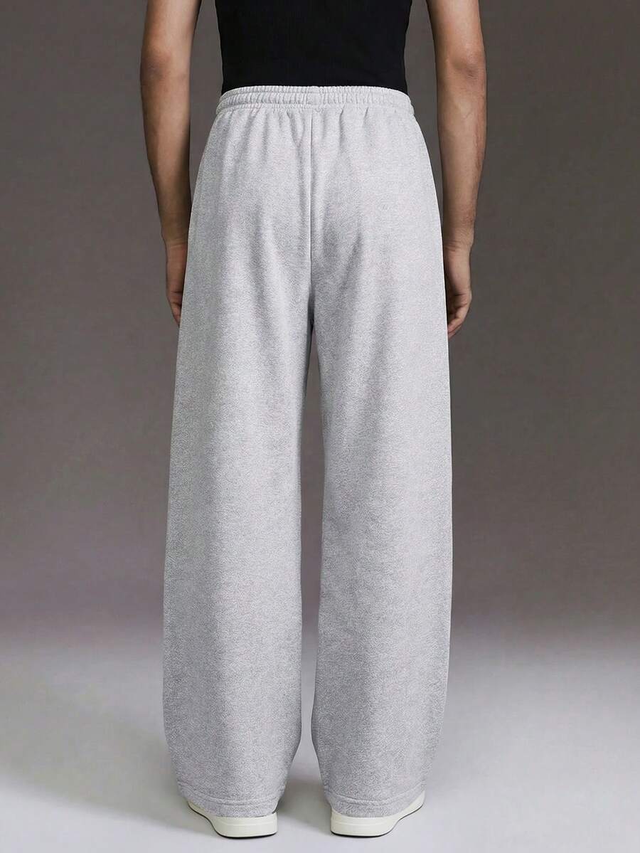 Men's Elastic Waist Strap-Divider Casual Sweatpants