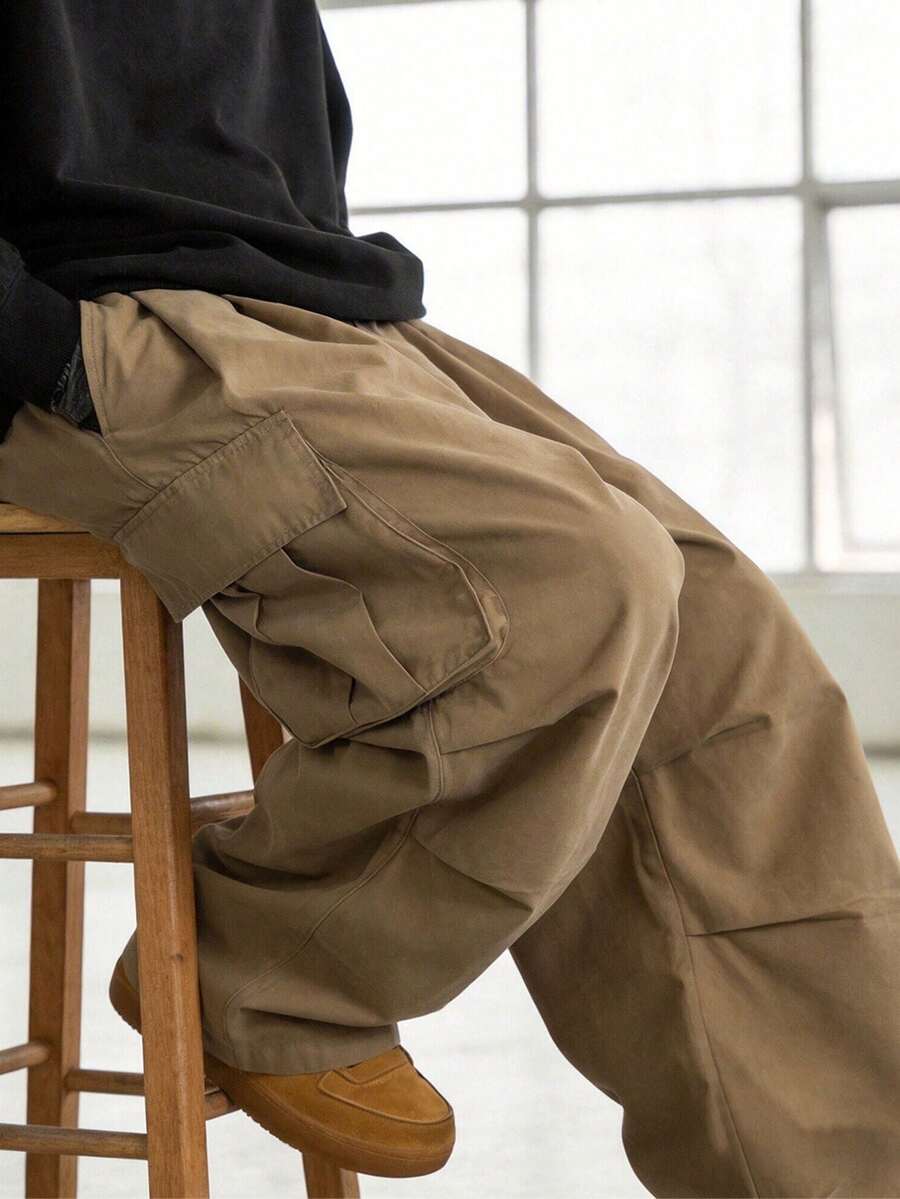 Men's Cargo Straight Leg Pants