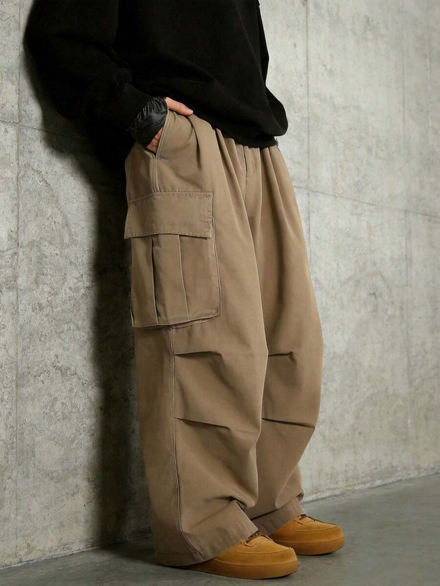 Men's Cargo Straight Leg Pants
