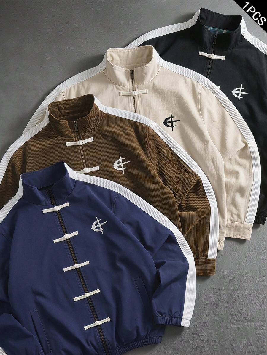 Men's Long Sleeve Casual Jacket